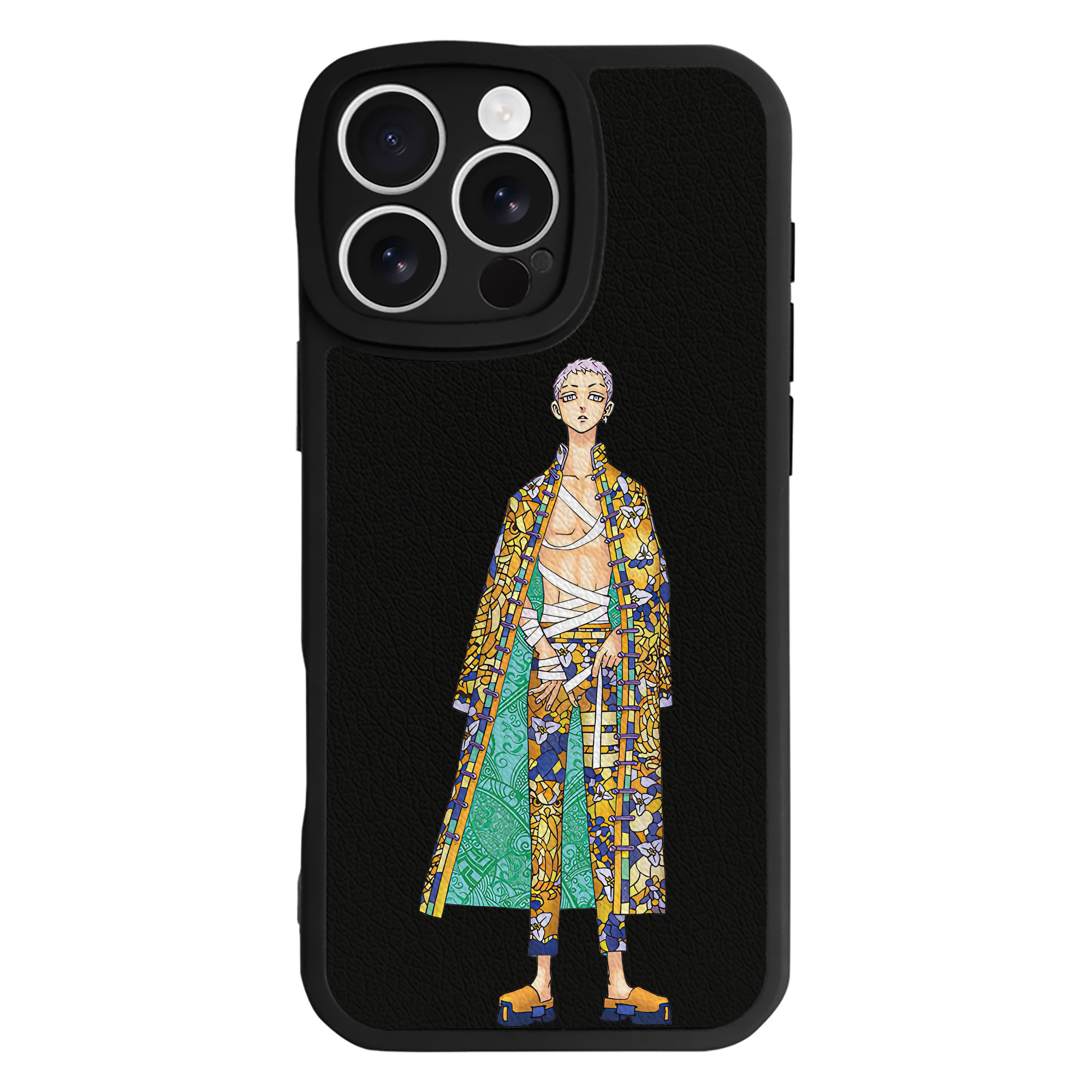 （画像用） 東京リベンジャーズ Tokyo Revengers 【iPhone 16シリーズ対応】シリコンスマホケース（レザー調） 材質：シリコン